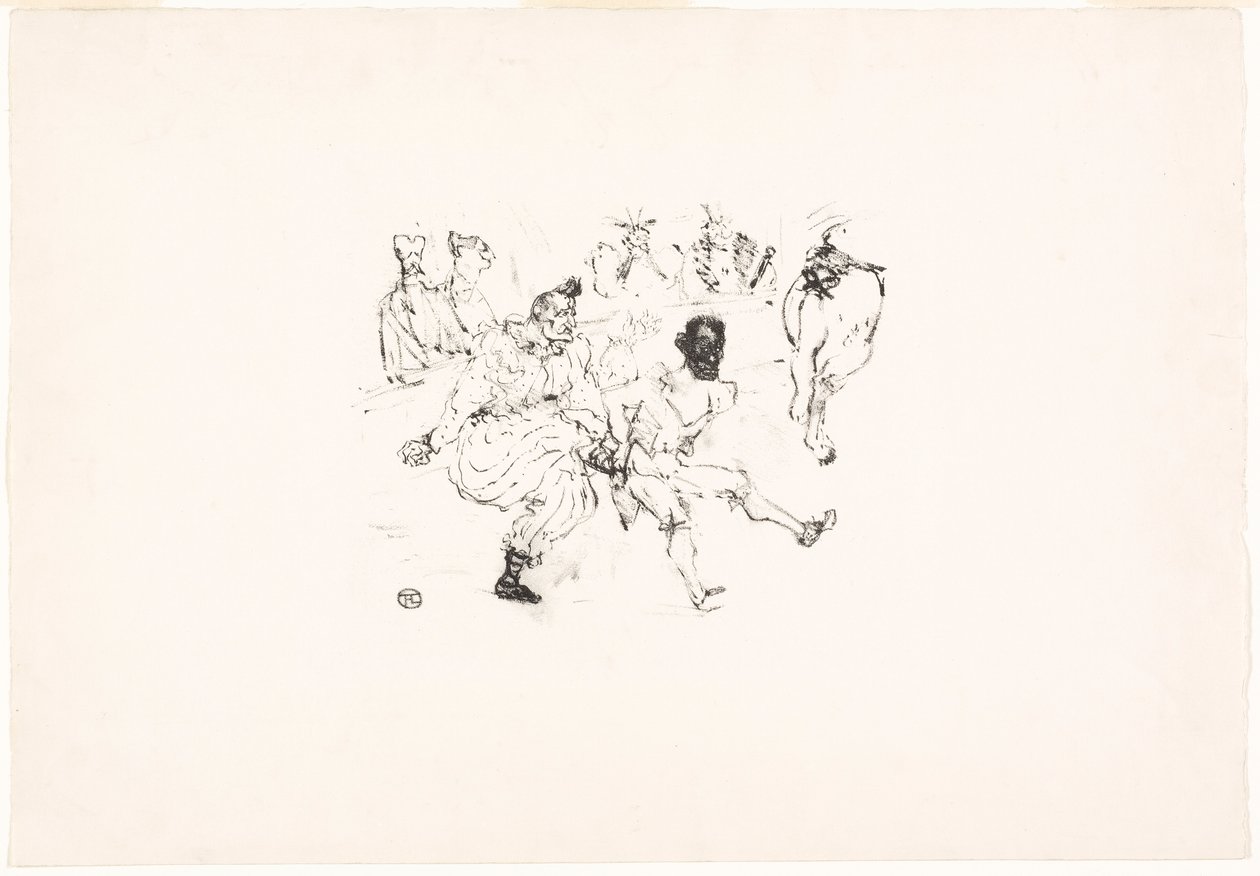 Footit ja Chocolat tekijältä Henri de Toulouse-Lautrec