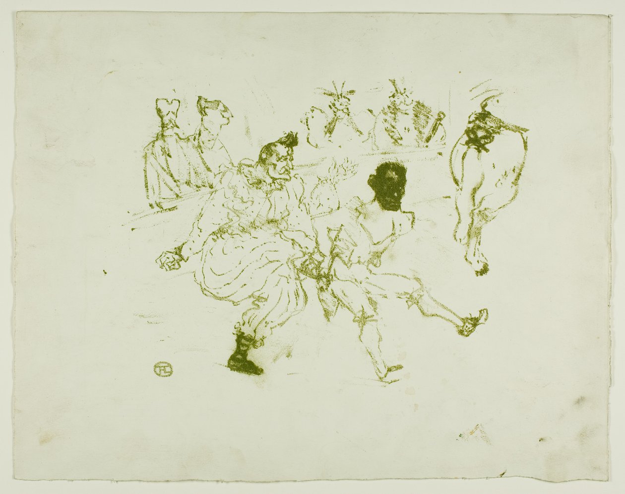 Footit ja suklaa tekijältä Henri de Toulouse-Lautrec