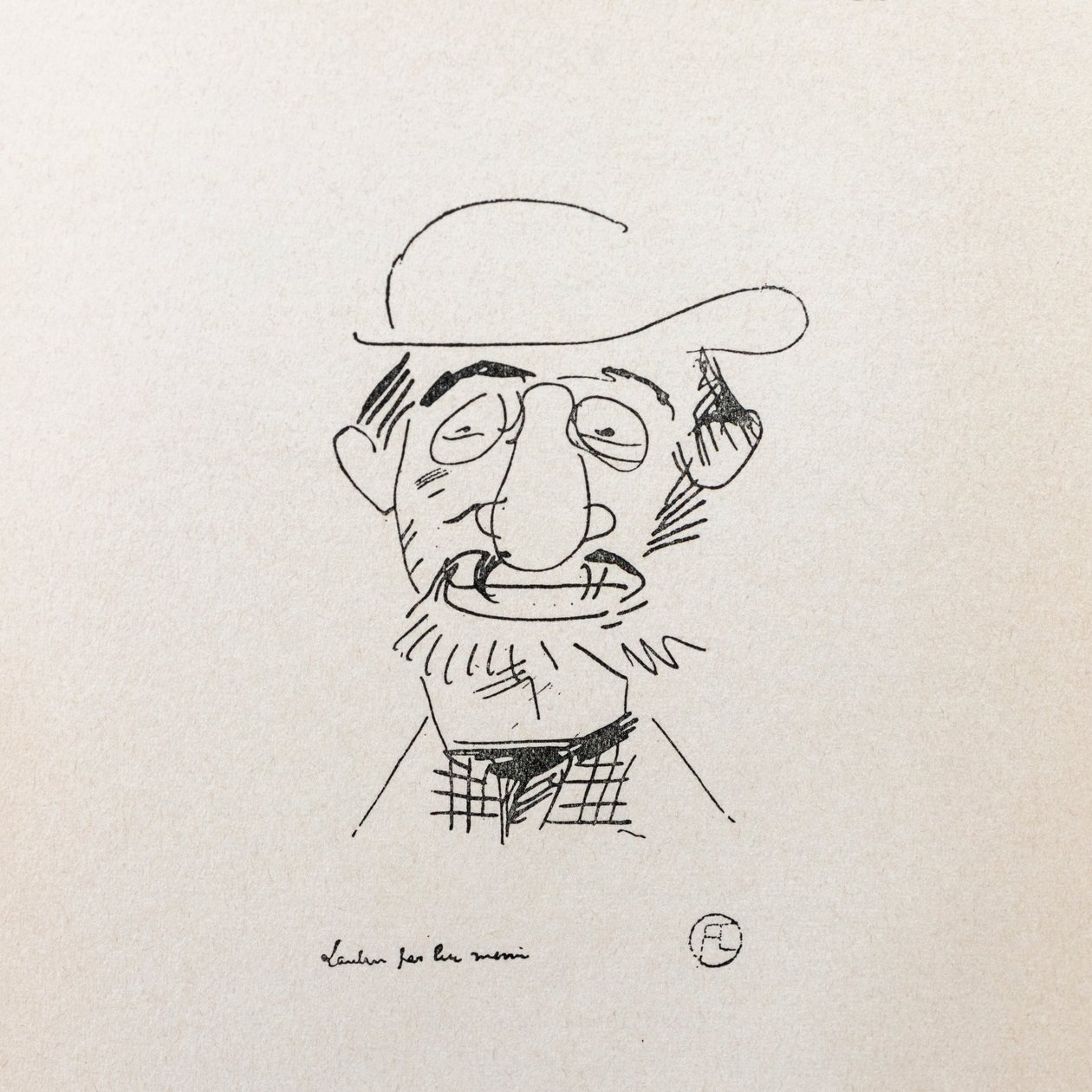 Henri Toulouse-Lautrec. Omakuva. tekijältä Henri de Toulouse Lautrec