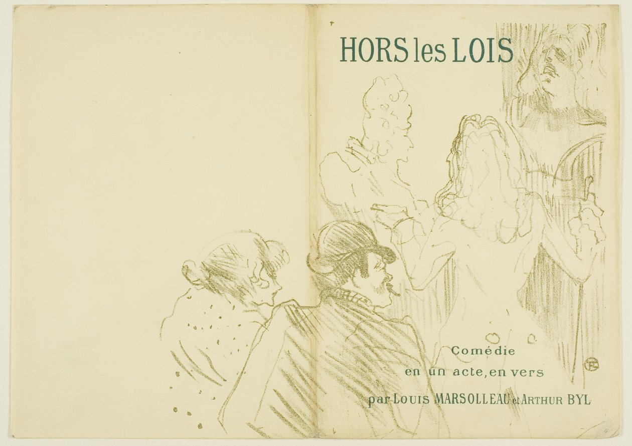 Kunnianosoitus Molièrelle tekijältä Henri de Toulouse-Lautrec