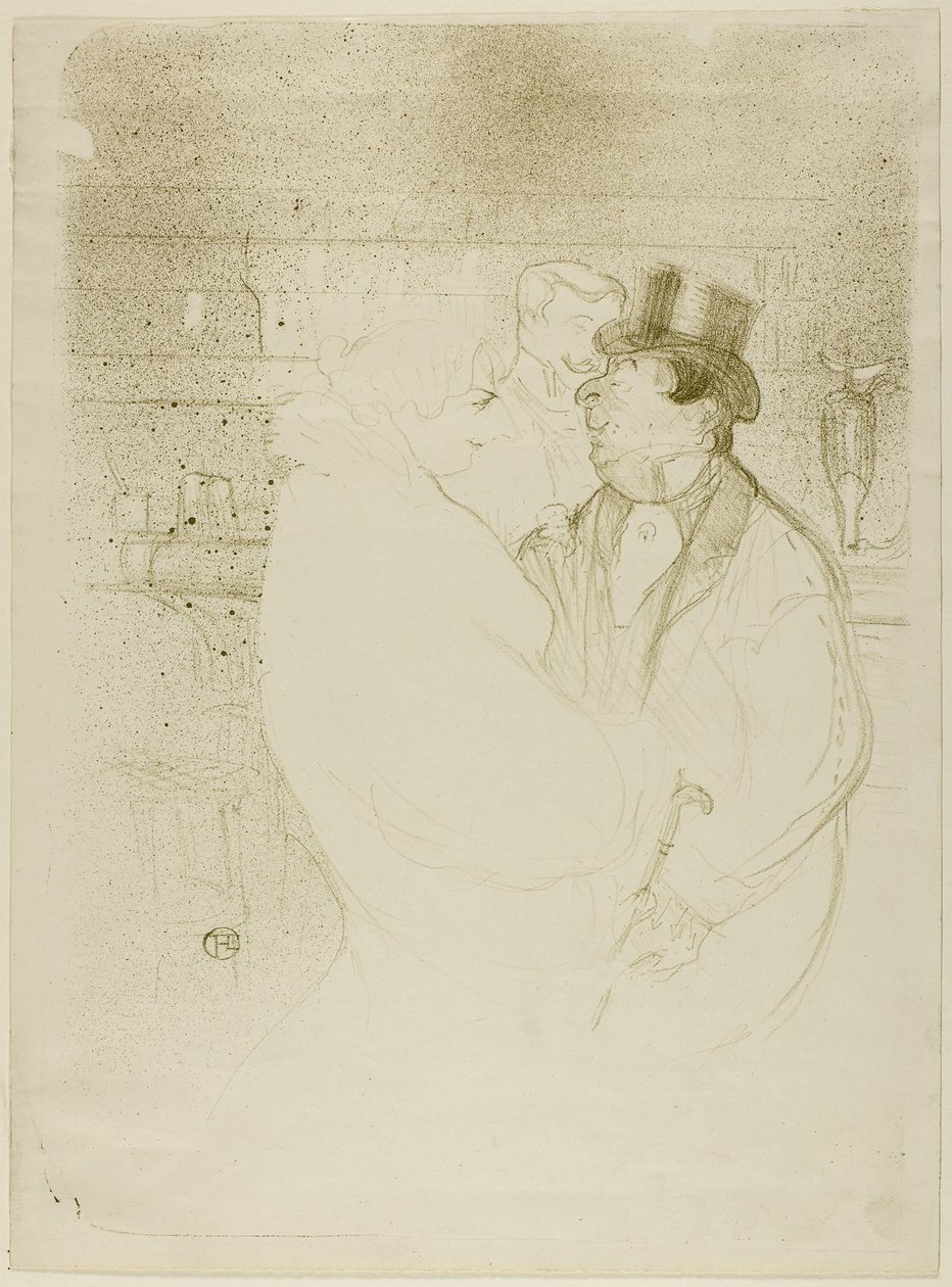 Ida Heath baarissa tekijältä Henri de Toulouse-Lautrec