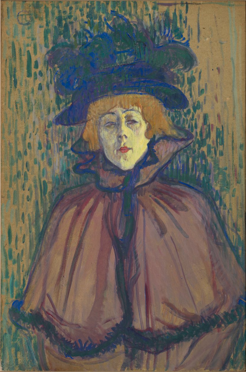 Jane Avril tekijältä Henri de Toulouse-Lautrec