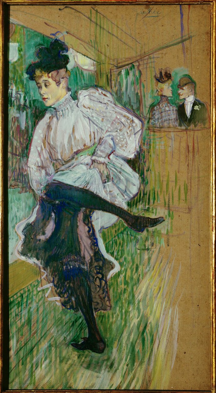 Jane Avril tanssii tekijältä Henri de Toulouse-Lautrec
