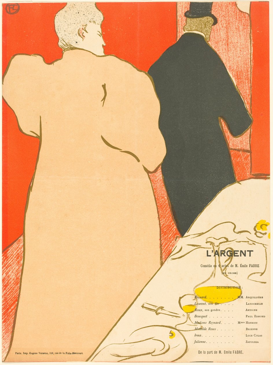 Das Geld tekijältä Henri de Toulouse-Lautrec