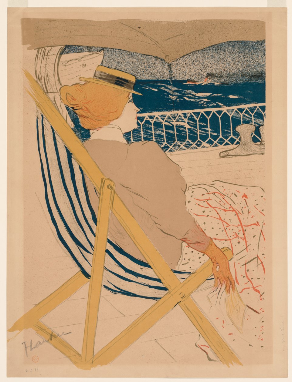 54:n matkustaja tekijältä Henri de Toulouse-Lautrec