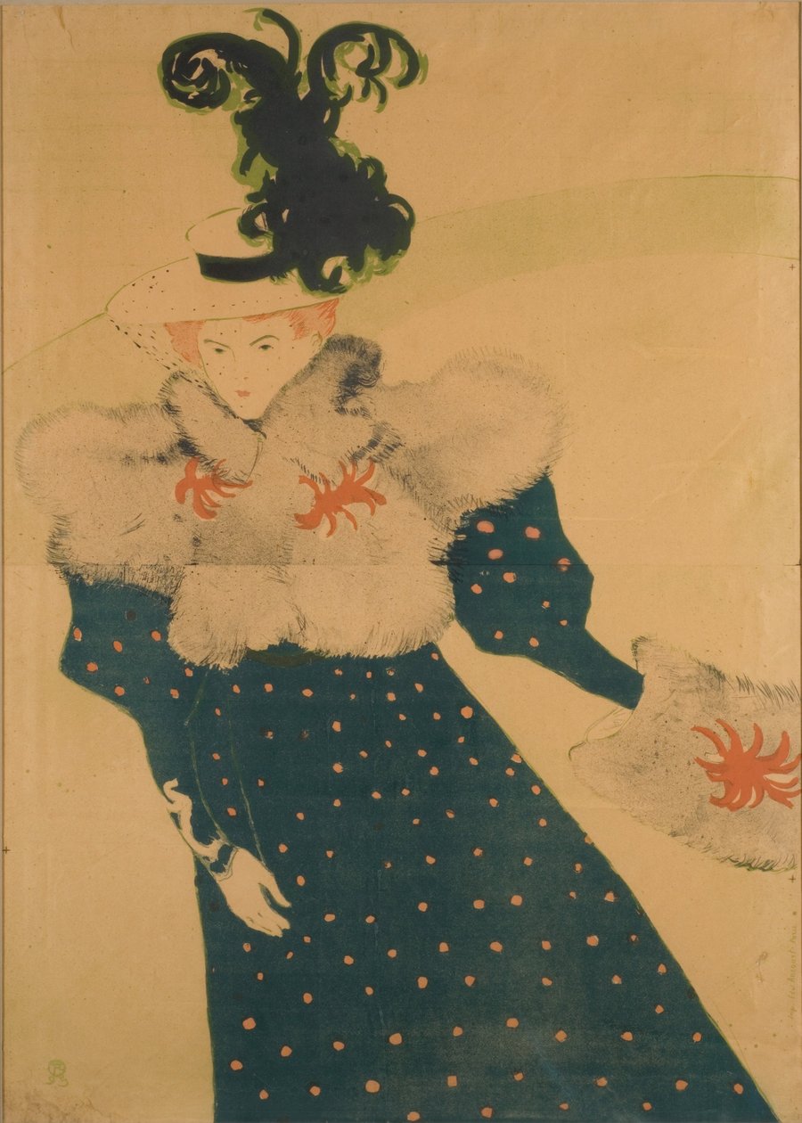 Valkoinen lehti tekijältä Henri de Toulouse-Lautrec