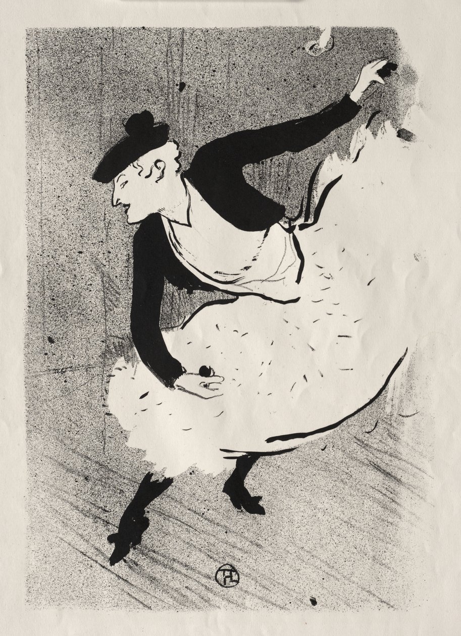Le Café-konsertti: Edmée Lescot tekijältä Henri de Toulouse-Lautrec