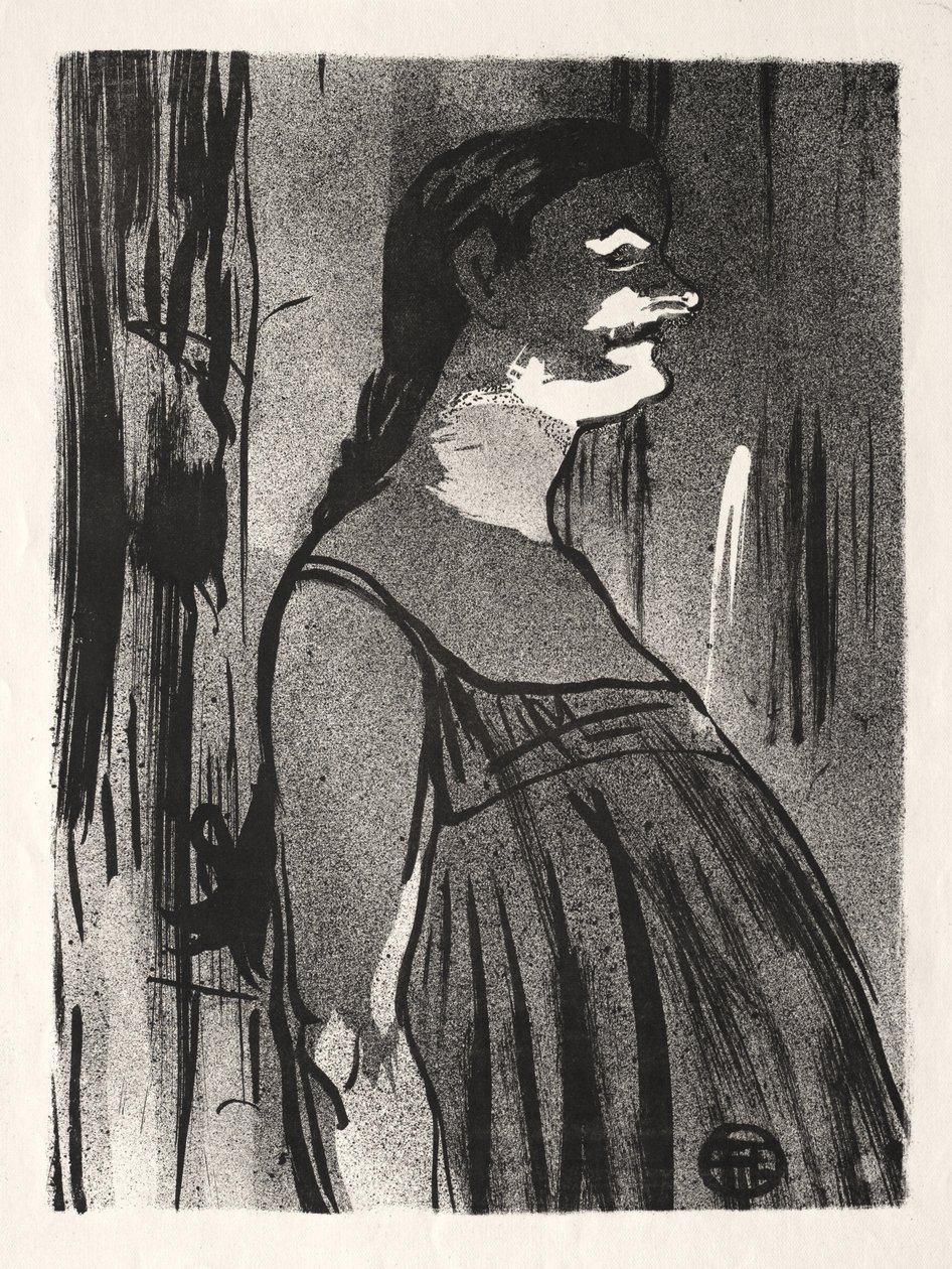 Kahvila-konsertti: Rouva Abdala tekijältä Henri de Toulouse-Lautrec