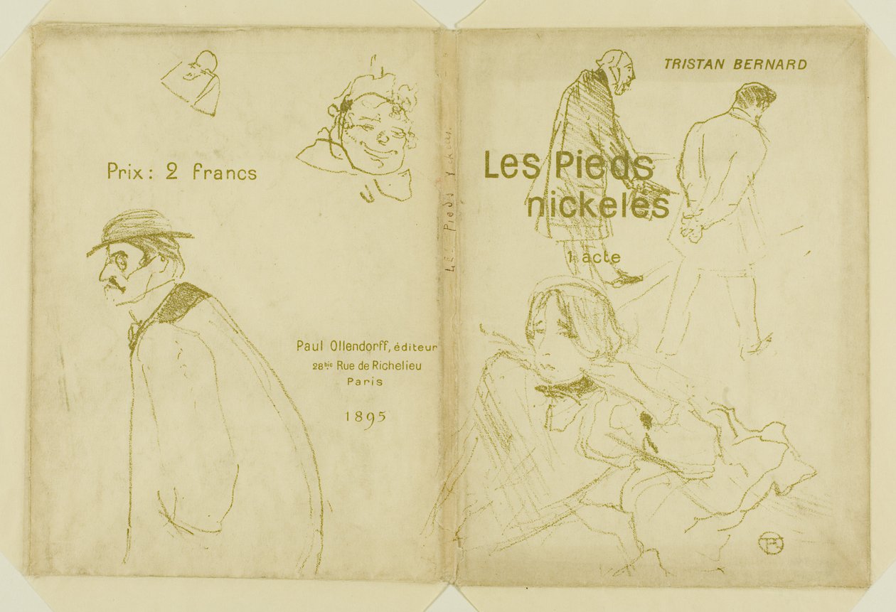 Les Pieds nickelés tekijältä Henri de Toulouse-Lautrec
