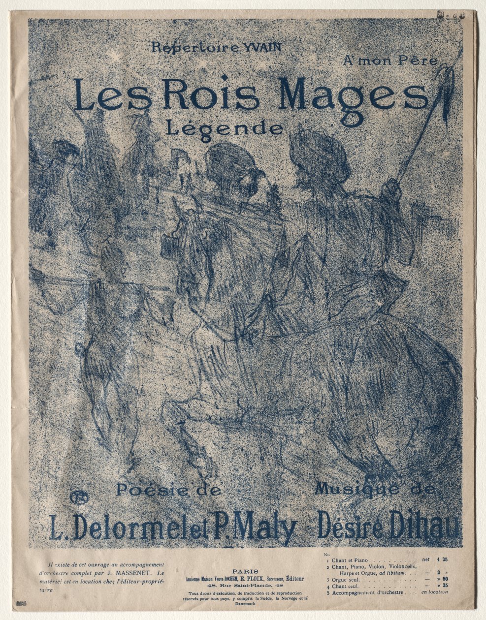 The Magi tekijältä Henri de Toulouse-Lautrec