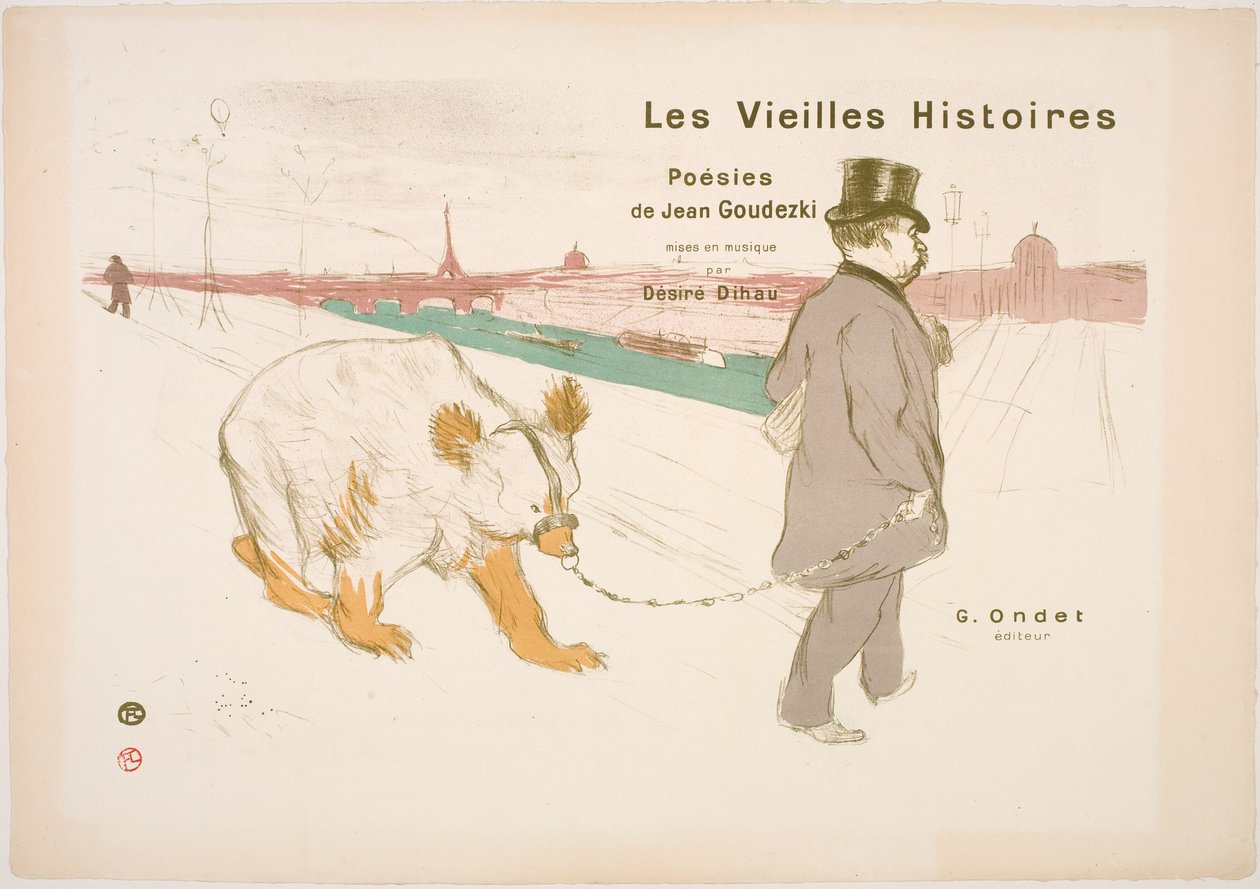 Vanhoja tarinoita, kannet tekijältä Henri de Toulouse-Lautrec