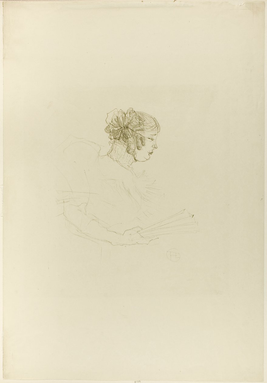 Luce Myrès profiilissa tekijältä Henri de Toulouse-Lautrec
