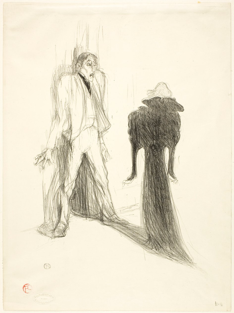 Lugné-Poé, kuvassa tekijältä Henri de Toulouse-Lautrec