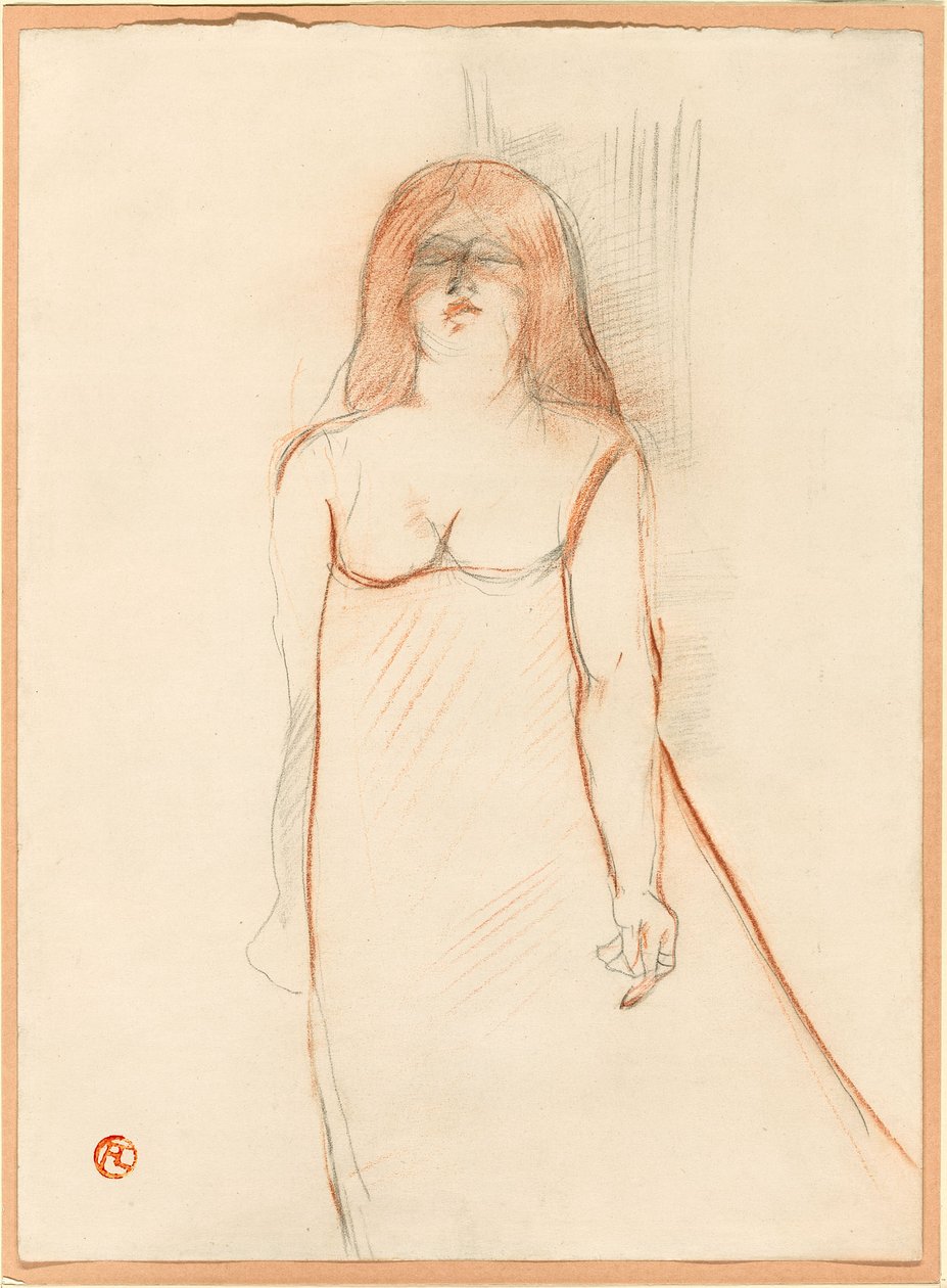 Neiti Cocyte tekijältä Henri de Toulouse-Lautrec