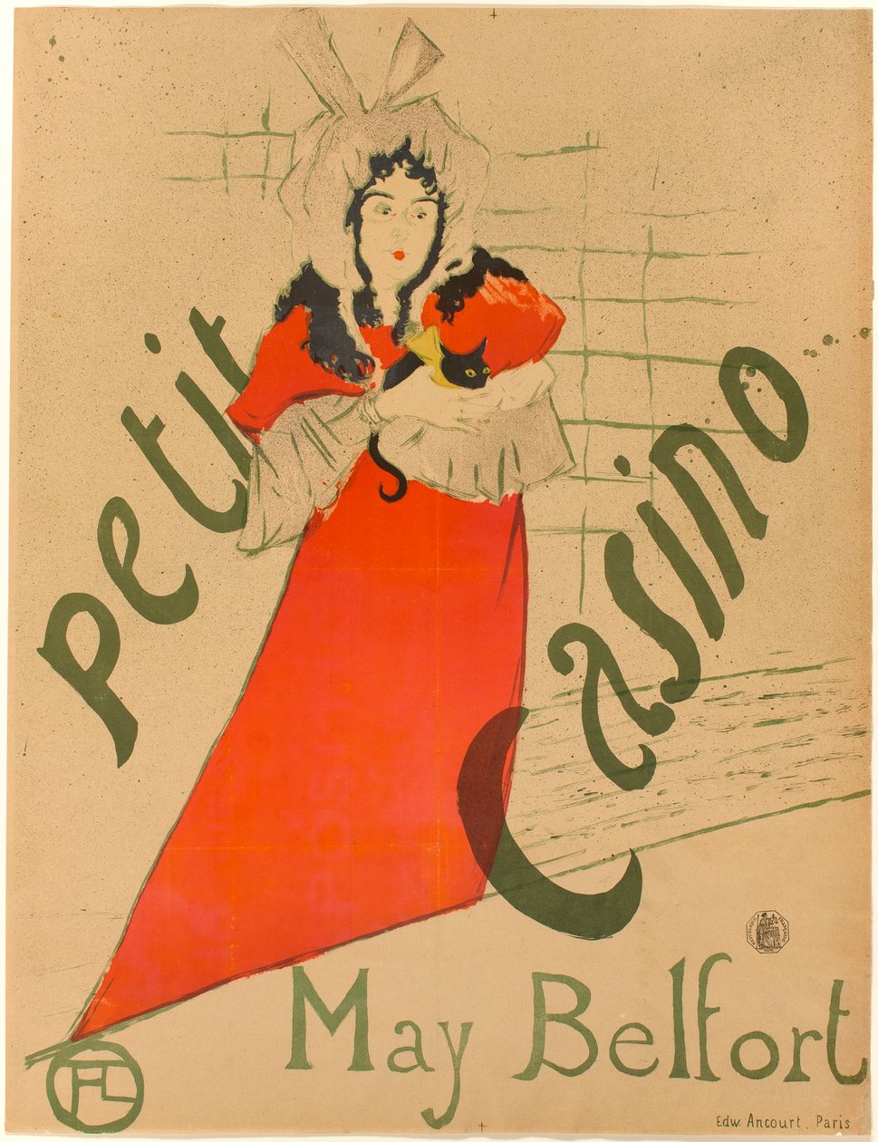 May Belfort tekijältä Henri de Toulouse-Lautrec