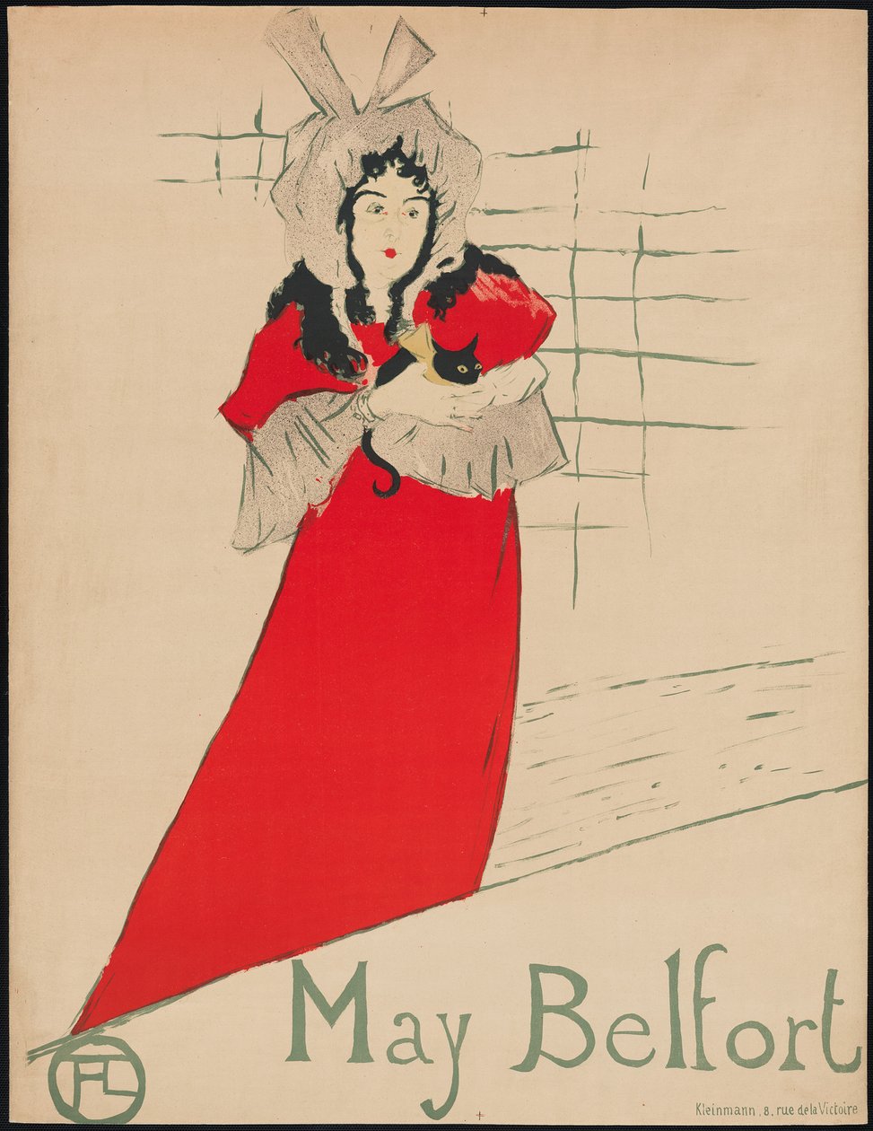 May Belfort tekijältä Henri de Toulouse-Lautrec
