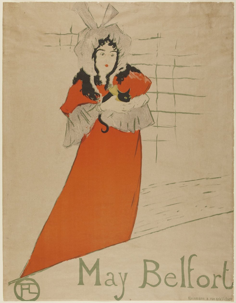 May Belfort tekijältä Henri de Toulouse-Lautrec