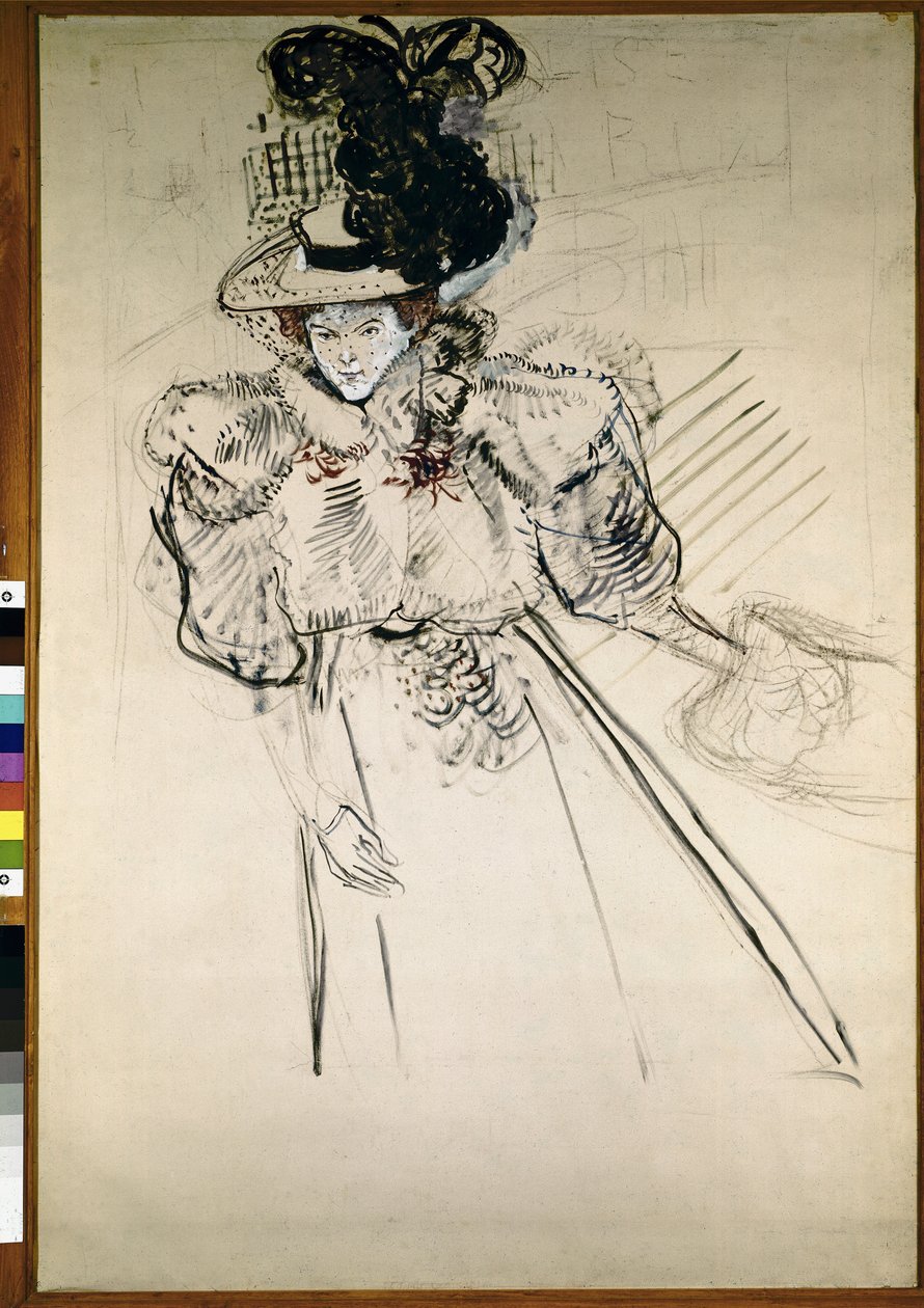 Misia Natanson tekijältä Henri de Toulouse Lautrec