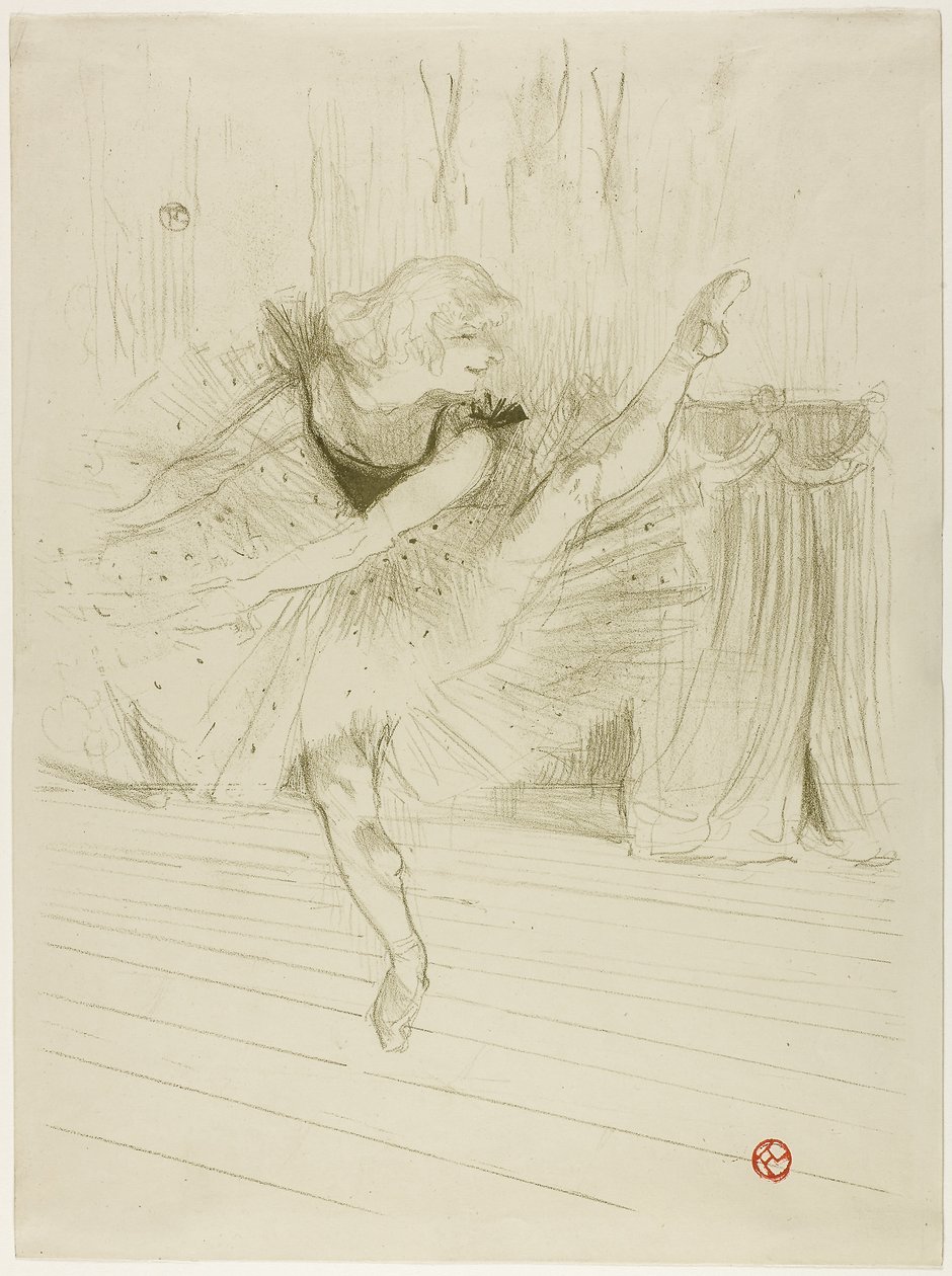 Neiti Ida Heath, englantilainen tanssija tekijältä Henri de Toulouse-Lautrec
