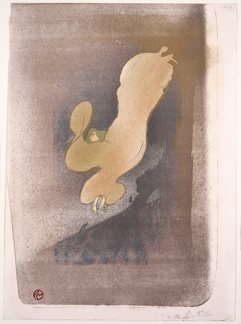 Neiti Loïe Fuller tekijältä Henri de Toulouse-Lautrec