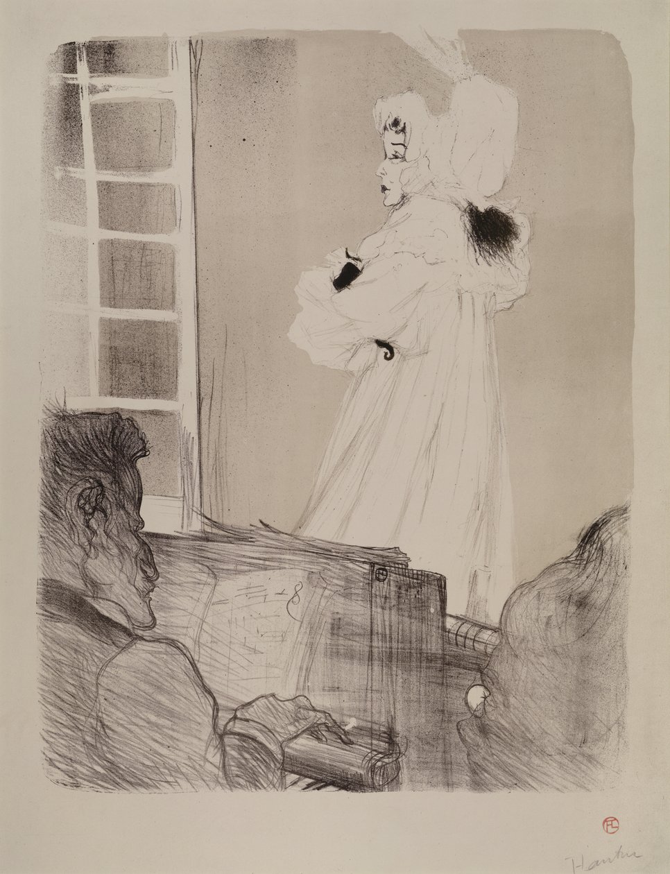 Miss May Belfort (grande planche) tekijältä Henri de Toulouse Lautrec