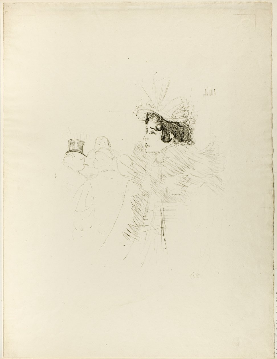 Miss May Belfort Bar Achillessa tekijältä Henri de Toulouse-Lautrec