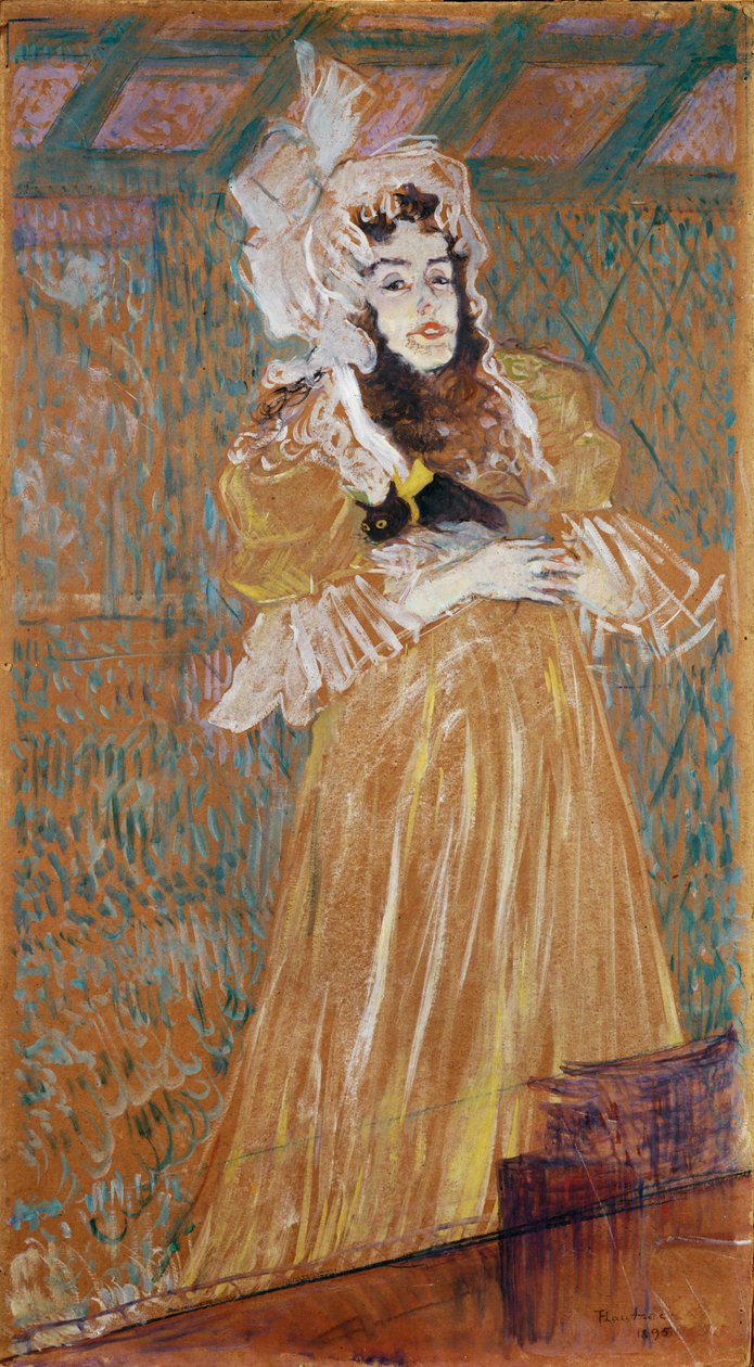 Miss May Belfort, viihdyttäjä tekijältä Henri de Toulouse-Lautrec