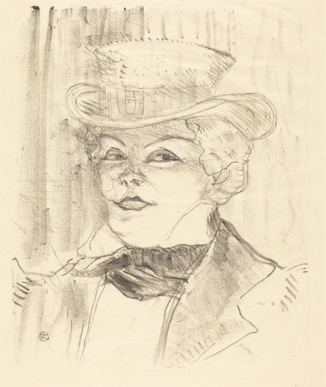 Réjane-rouva tekijältä Henri de Toulouse-Lautrec