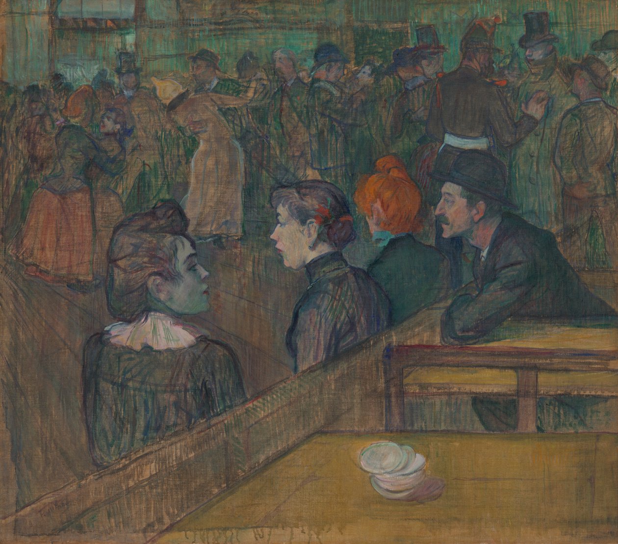 Moulin de la Galette tekijältä Henri de Toulouse-Lautrec