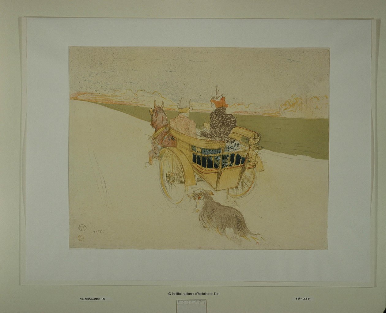 Retki maaseudulle tekijältä Henri de Toulouse-Lautrec