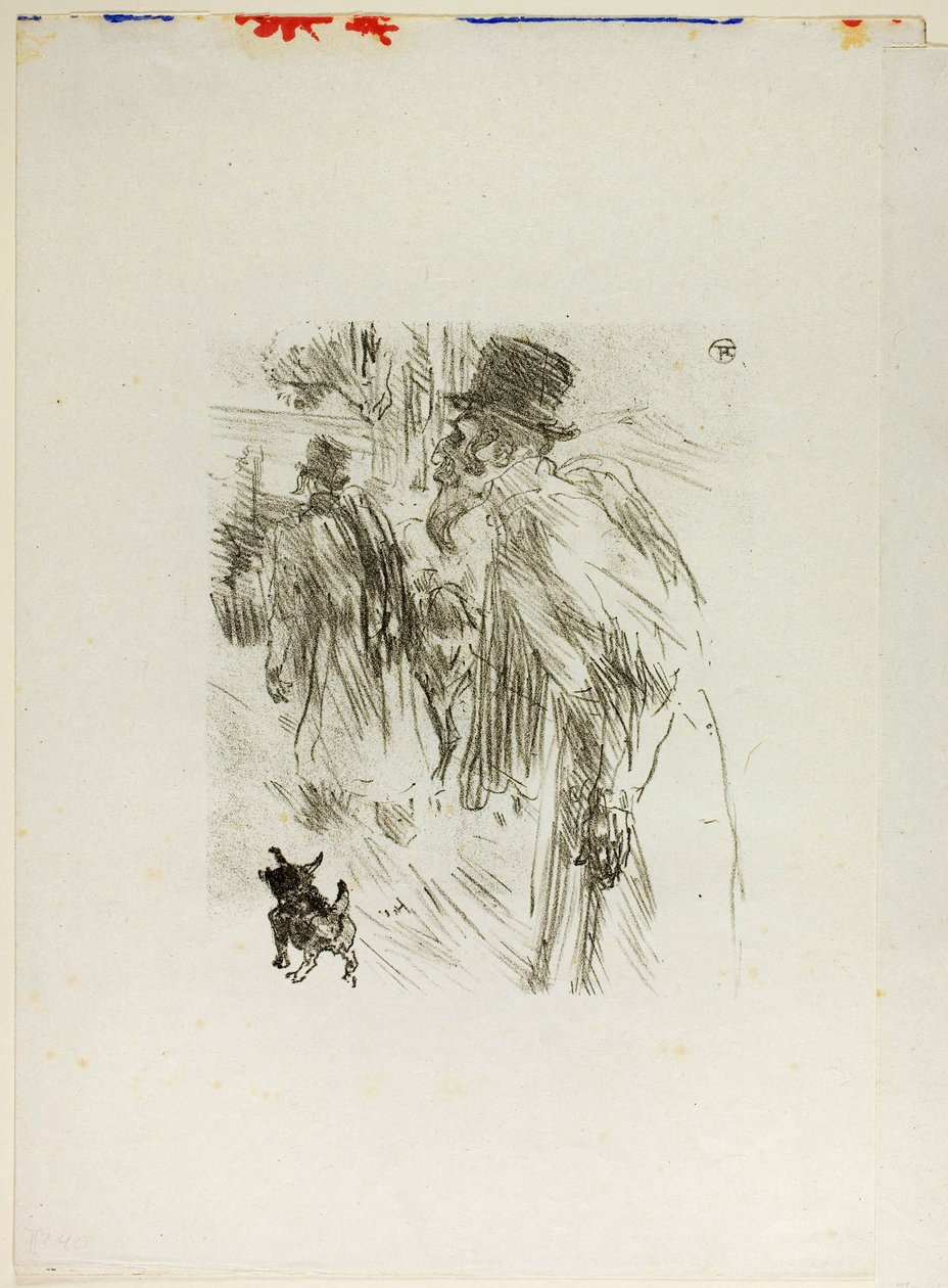 Puolan juutalaiset, Carlsbad, Siinain juurella tekijältä Henri de Toulouse-Lautrec