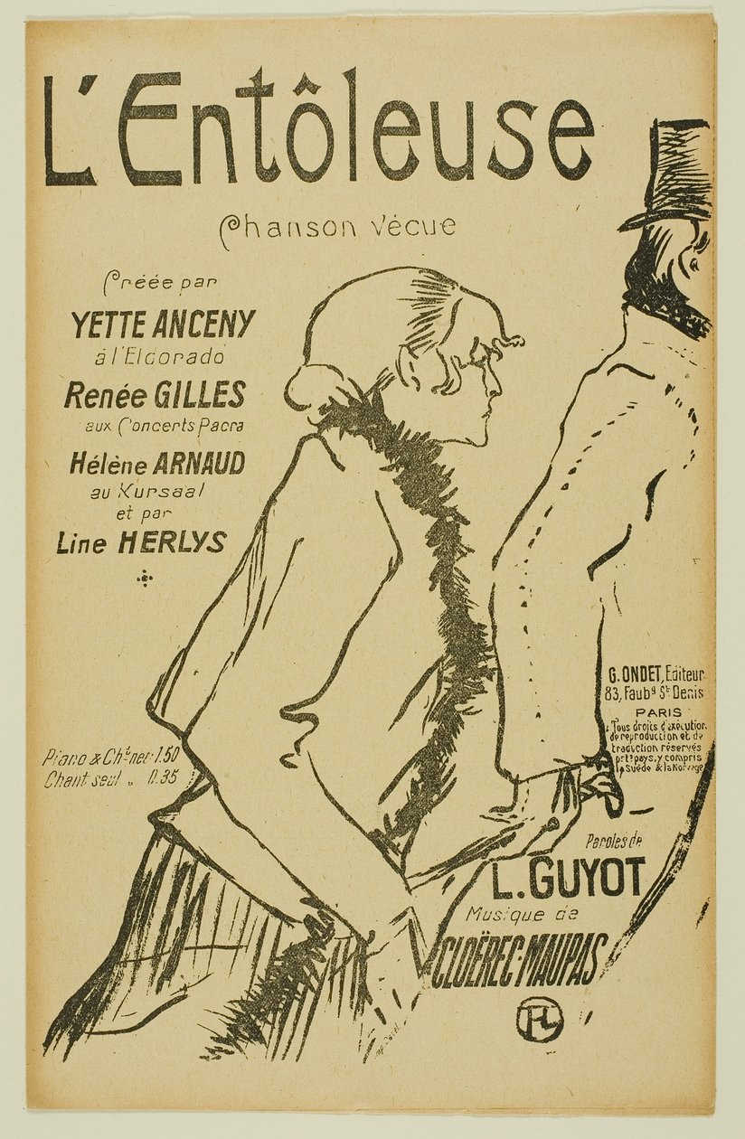 Huono Street Walker! tekijältä Henri de Toulouse-Lautrec