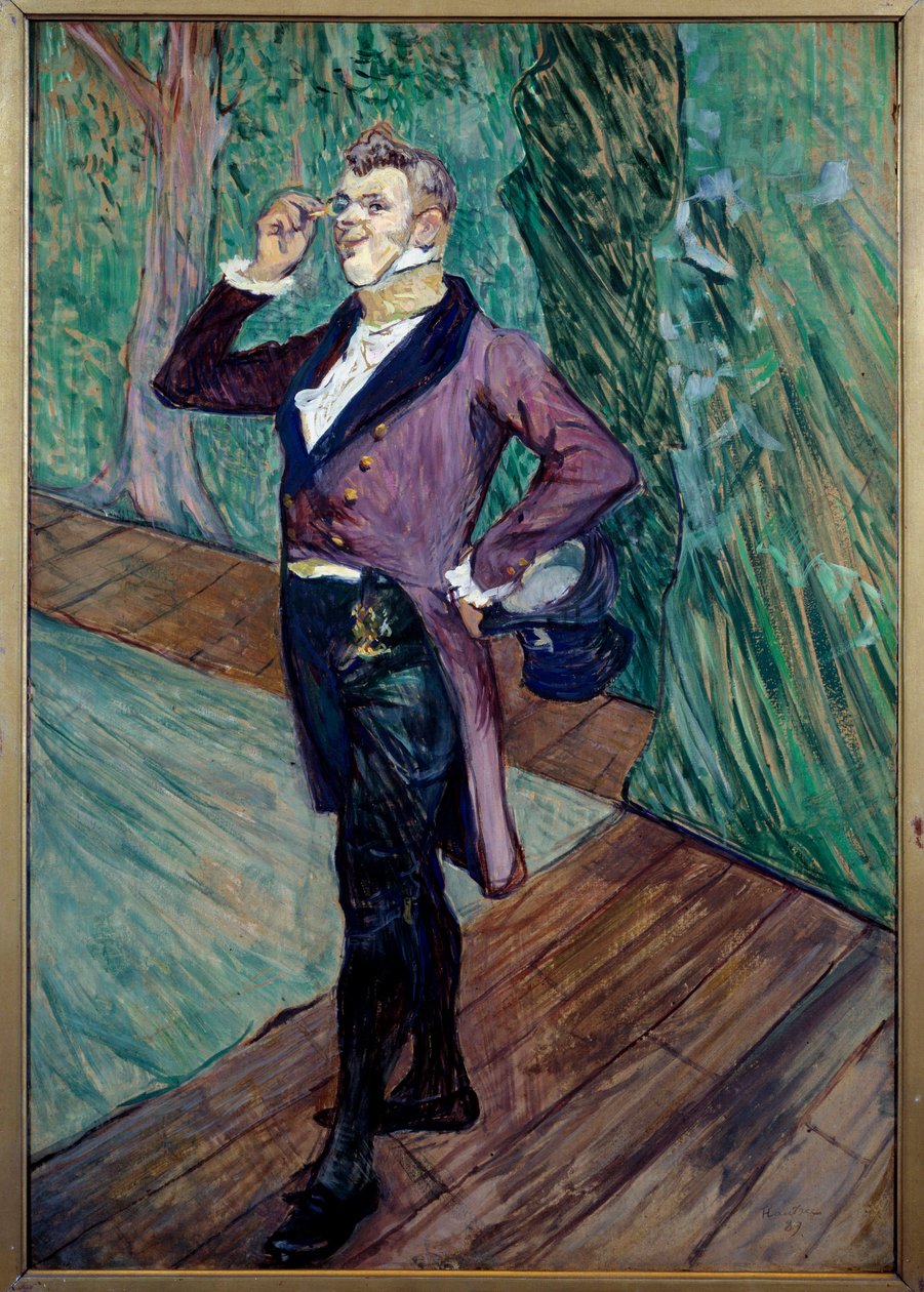 Muotokuva Henry Samarysta (1865-1902) Comedie francaisesta tekijältä Henri de Toulouse Lautrec
