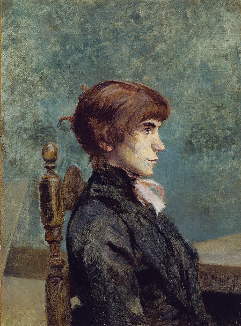 Jeanne Wenzin muotokuva tekijältä Henri de Toulouse-Lautrec