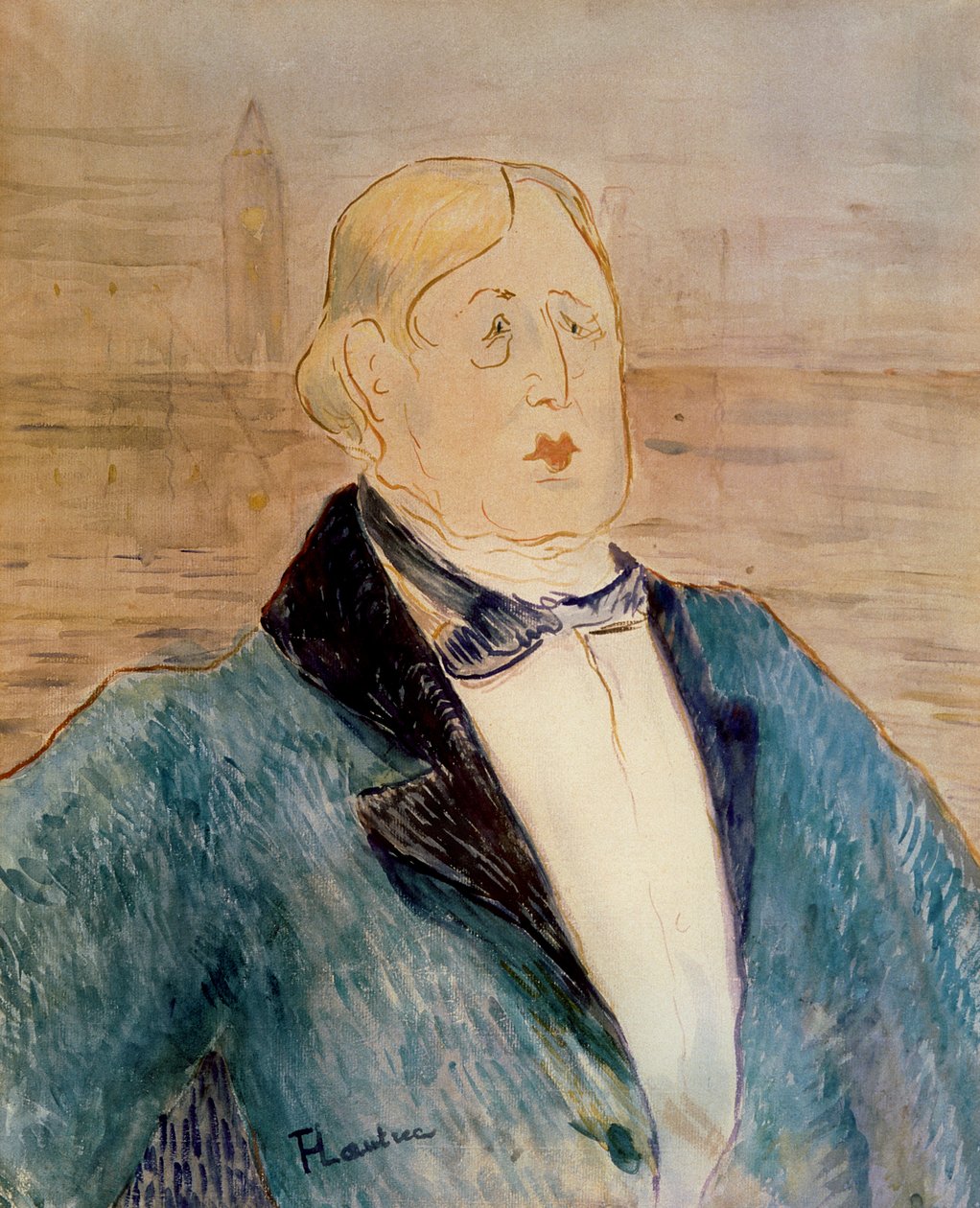 Oscar Wilden muotokuva tekijältä Henri de Toulouse Lautrec