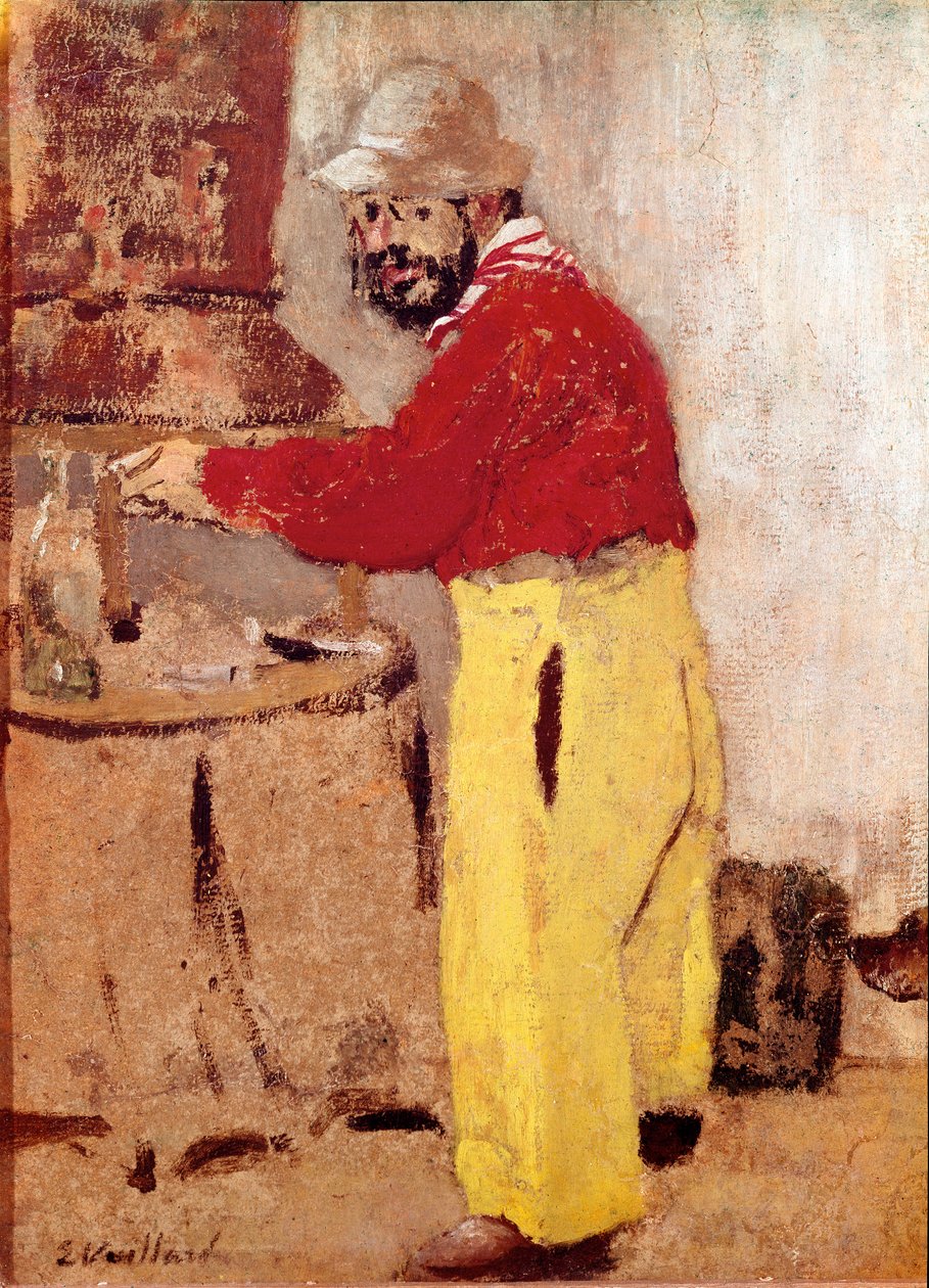 Taidemaalari Henry of Toulouse Lautrecin muotokuva tekijältä Henri de Toulouse Lautrec