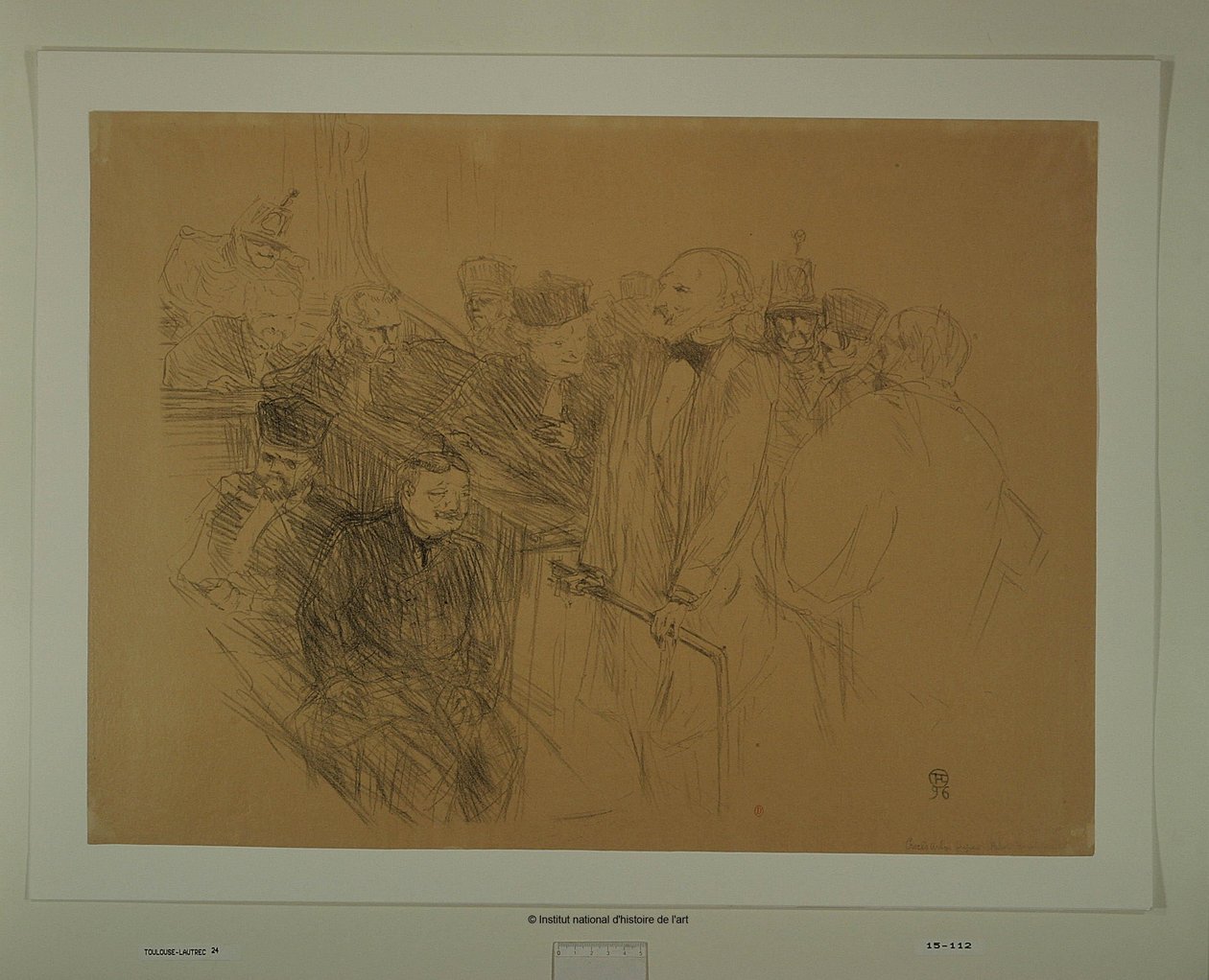 Prozess Dupas-Arton: Ribot sagt aus tekijältä Henri de Toulouse-Lautrec