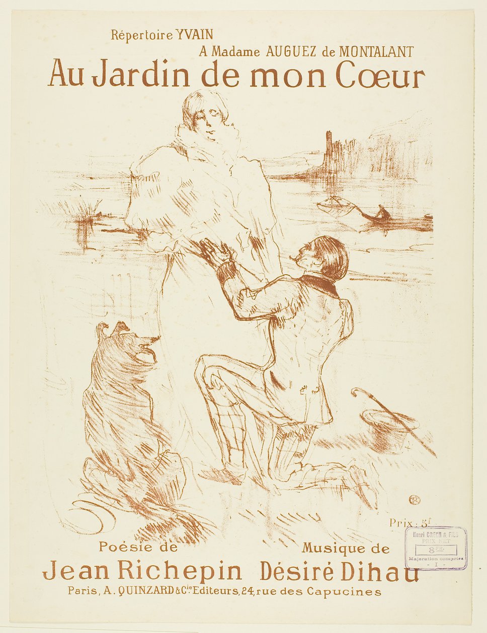 Ehdotus (ensimmäinen levy) tekijältä Henri de Toulouse-Lautrec