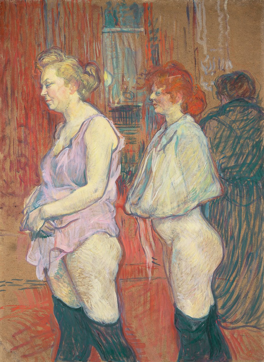 Rue des Moulins tekijältä Henri de Toulouse Lautrec