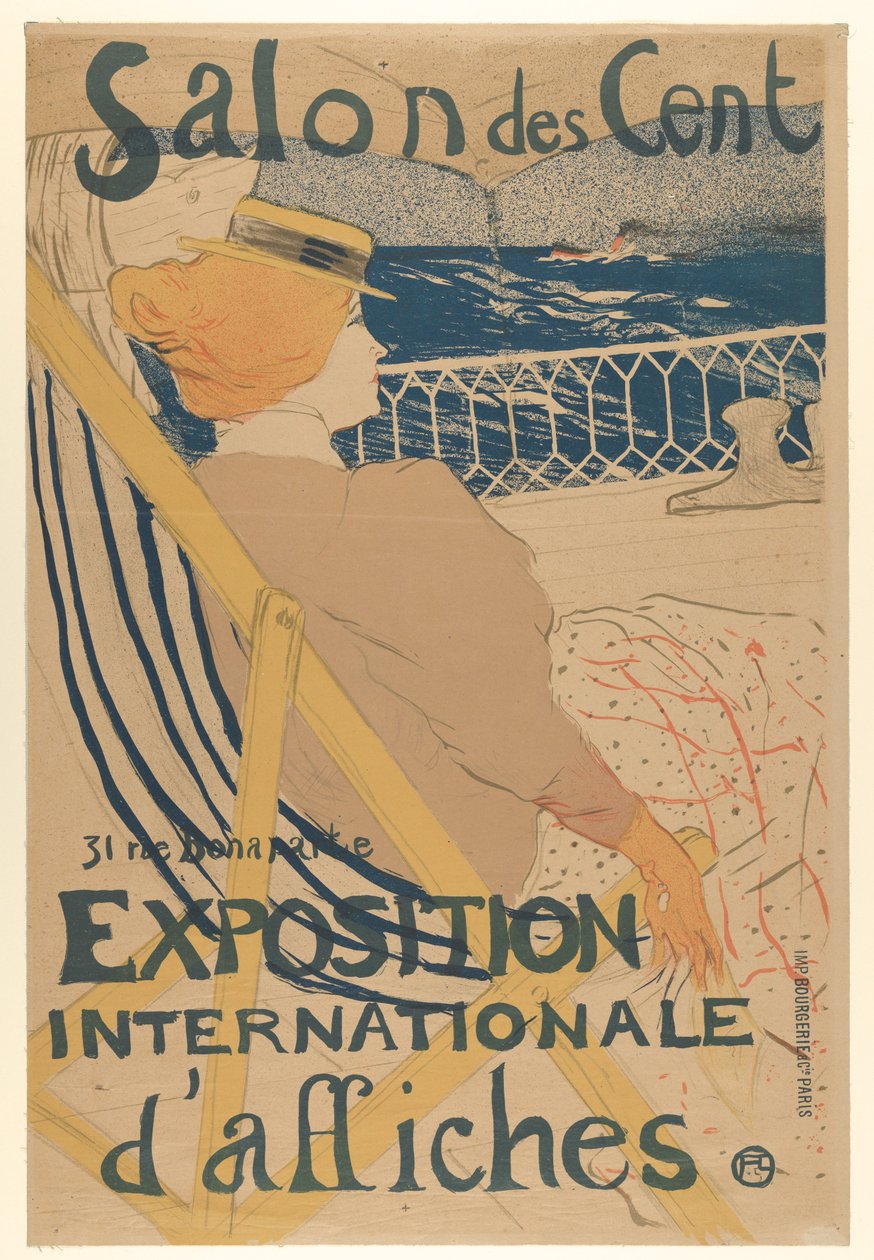 Salon des Cent: Kansainvälinen julistenäyttely tekijältä Henri de Toulouse-Lautrec