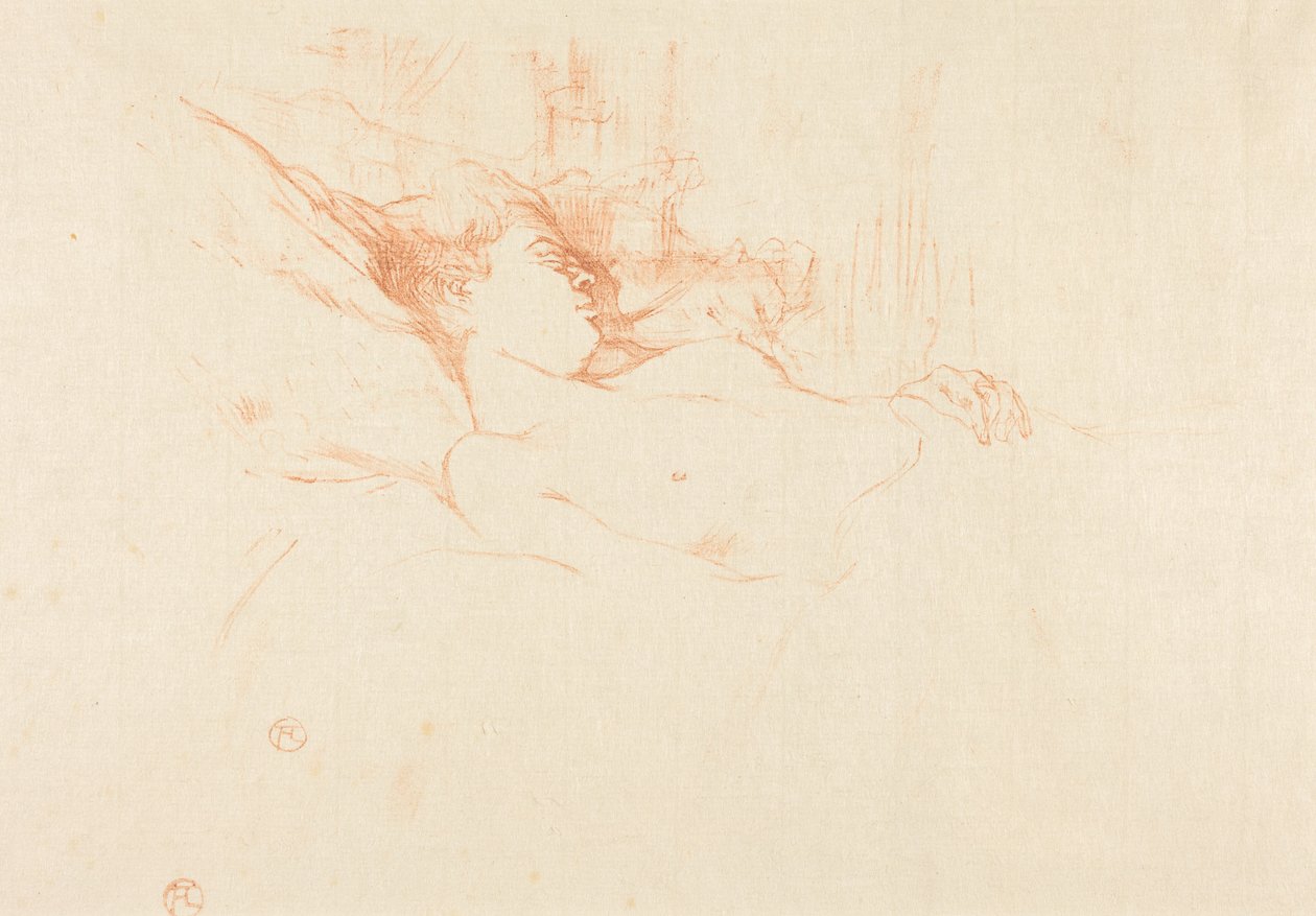 Sleep (Uni) tekijältä Henri de Toulouse-Lautrec