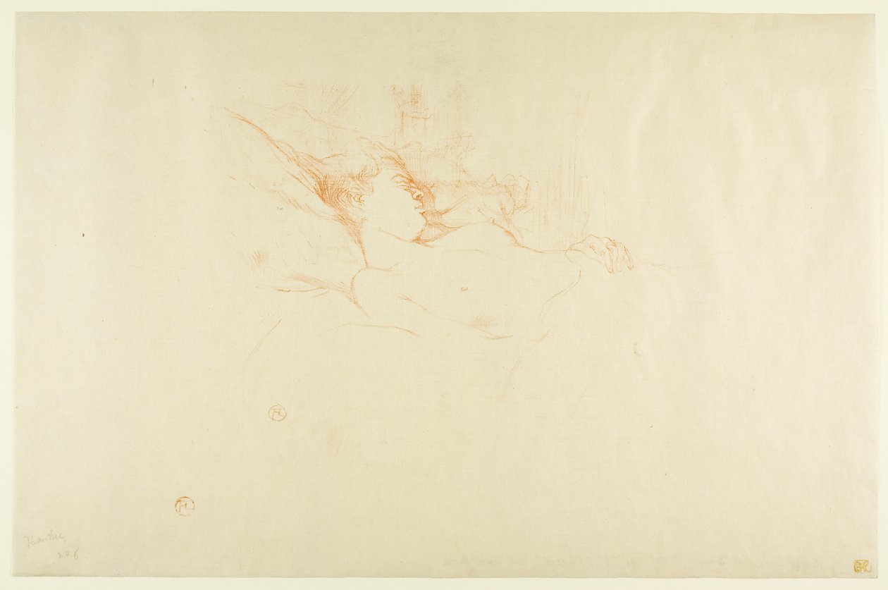 Nukkua tekijältä Henri de Toulouse-Lautrec
