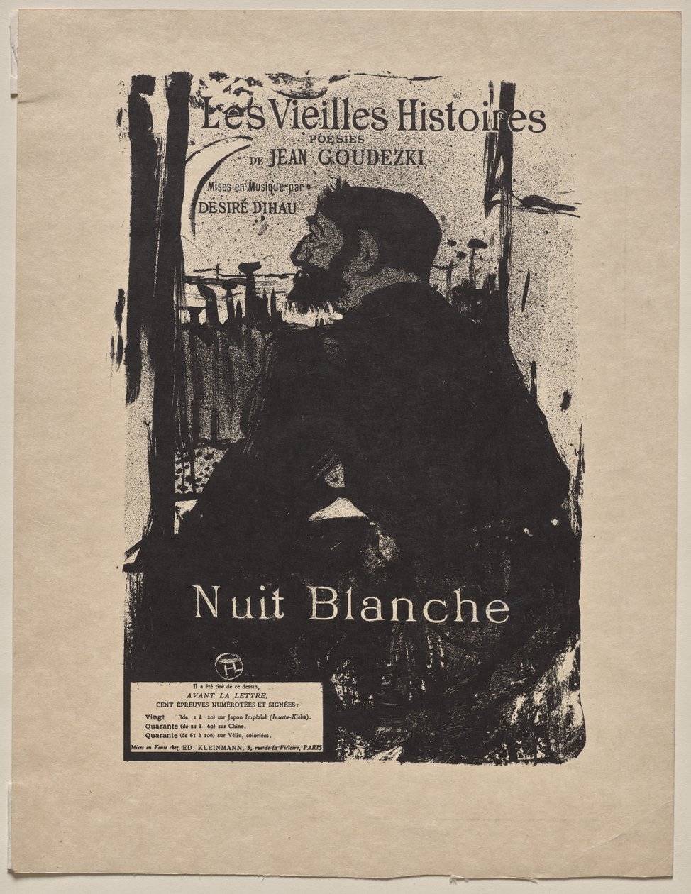 Uneton yö tekijältä Henri de Toulouse-Lautrec