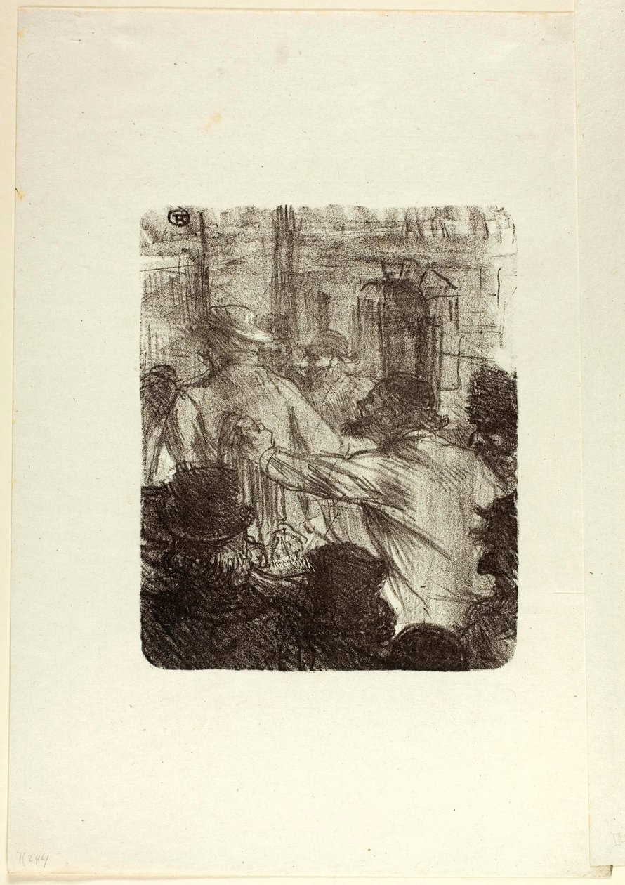 Tekstiilimarkkinat, Krakova, Au Pied du Sinaïsta tekijältä Henri de Toulouse-Lautrec