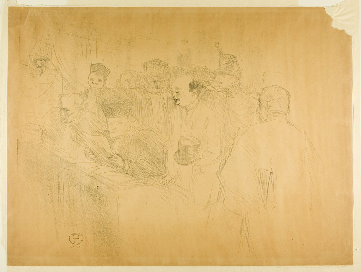 The Arton Trial (tercera placa) finlandès tekijältä Henri de Toulouse-Lautrec