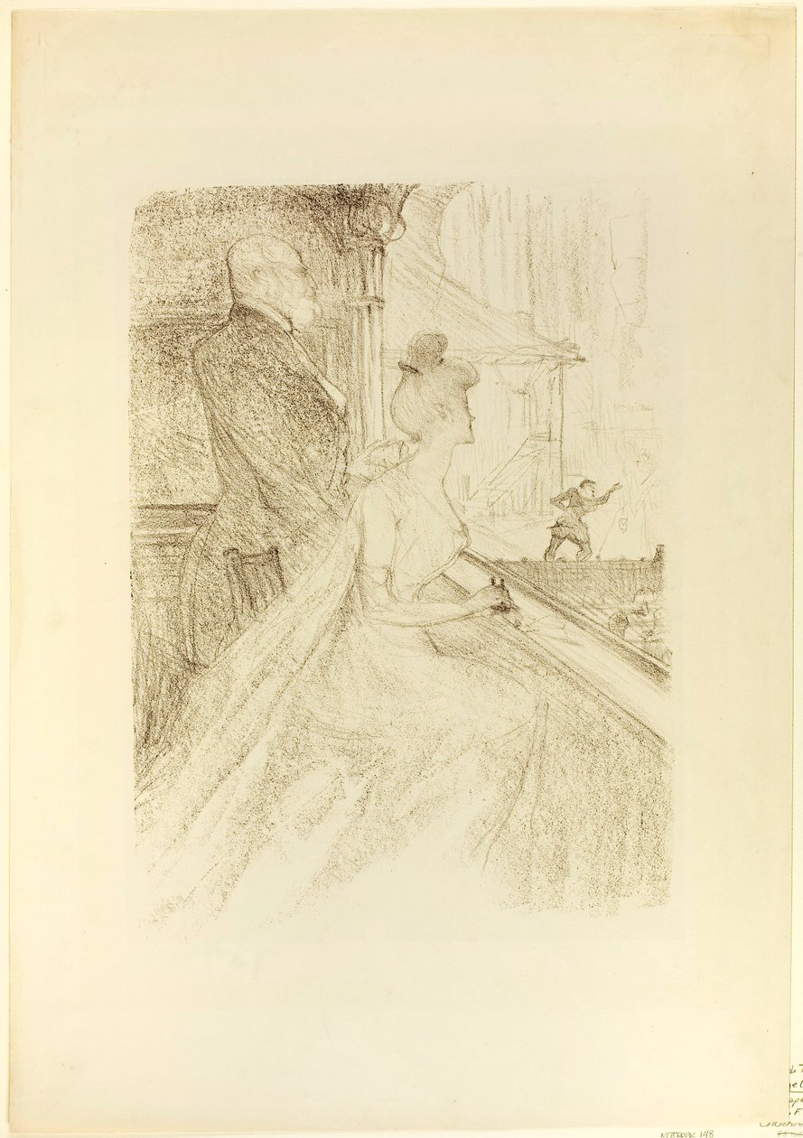 Laatikko, Faust tekijältä Henri de Toulouse-Lautrec