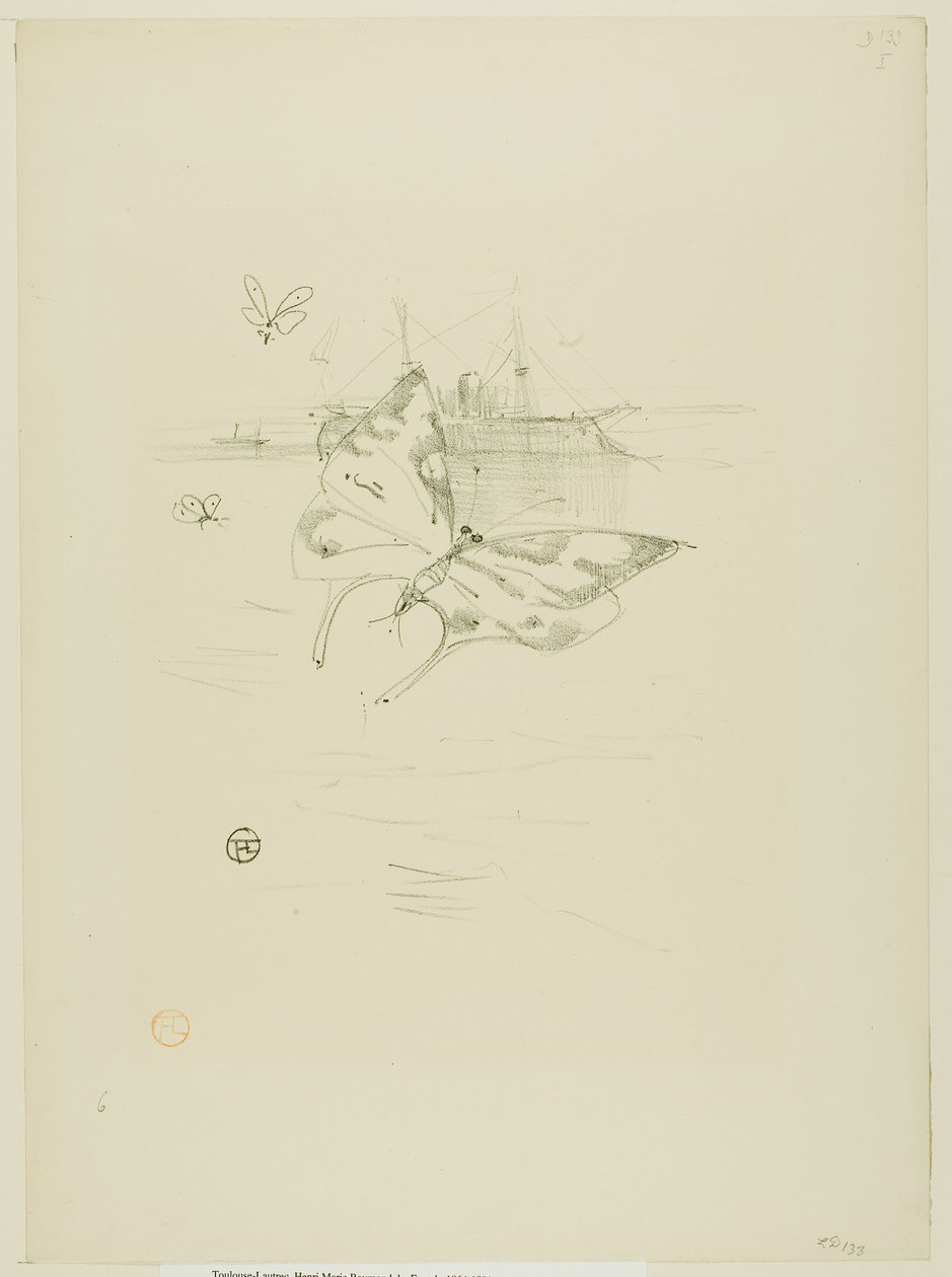 Perhoset, Désiré Dihaun Melodioista tekijältä Henri de Toulouse-Lautrec
