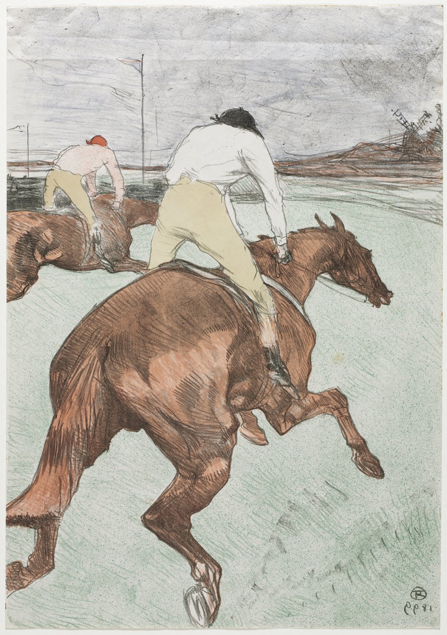 Jockey tekijältä Henri de Toulouse-Lautrec