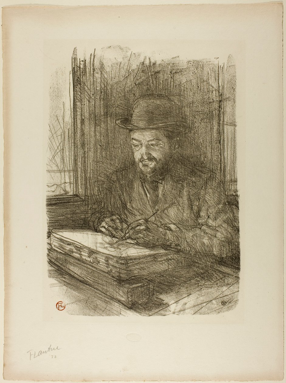 Kaivertajamestari Adolphe Albert tekijältä Henri de Toulouse-Lautrec
