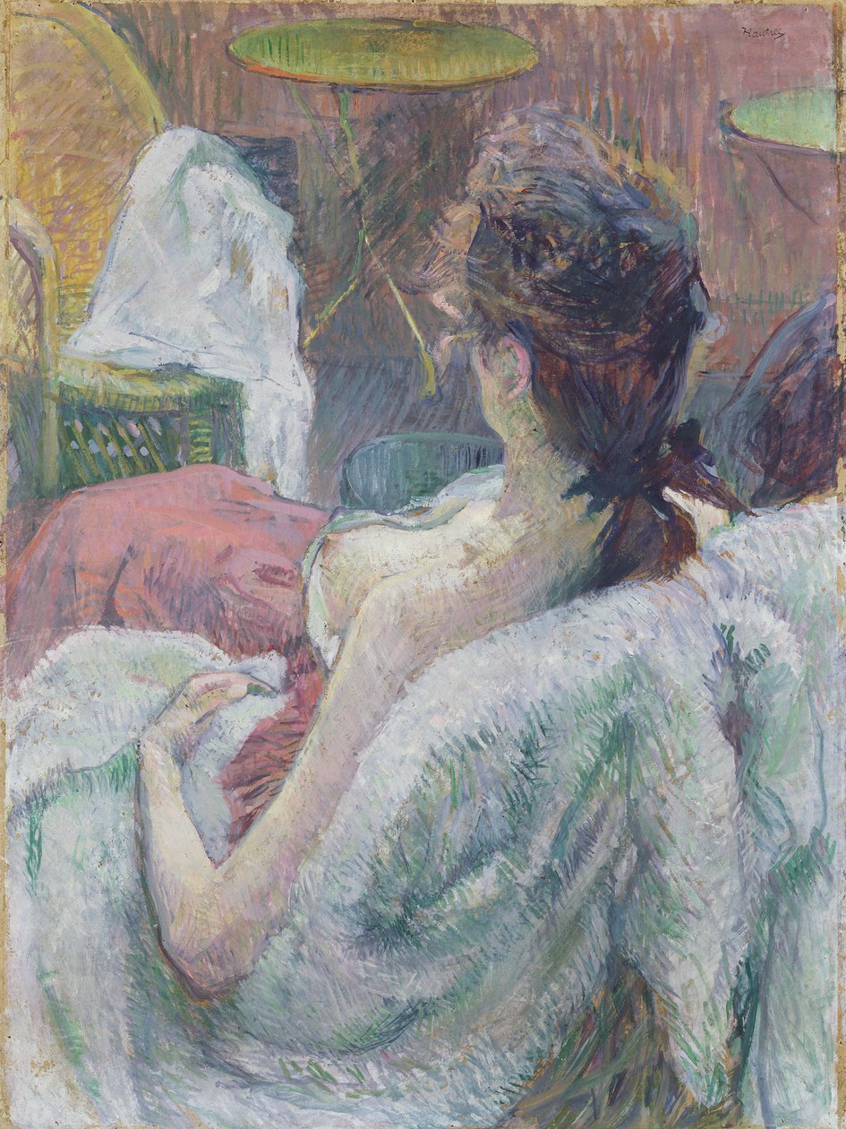 Malli lepää tekijältä Henri de Toulouse Lautrec